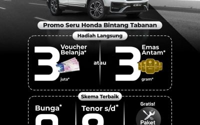 Promo Seru Honda, Yuk Dapatkan Keseruannya