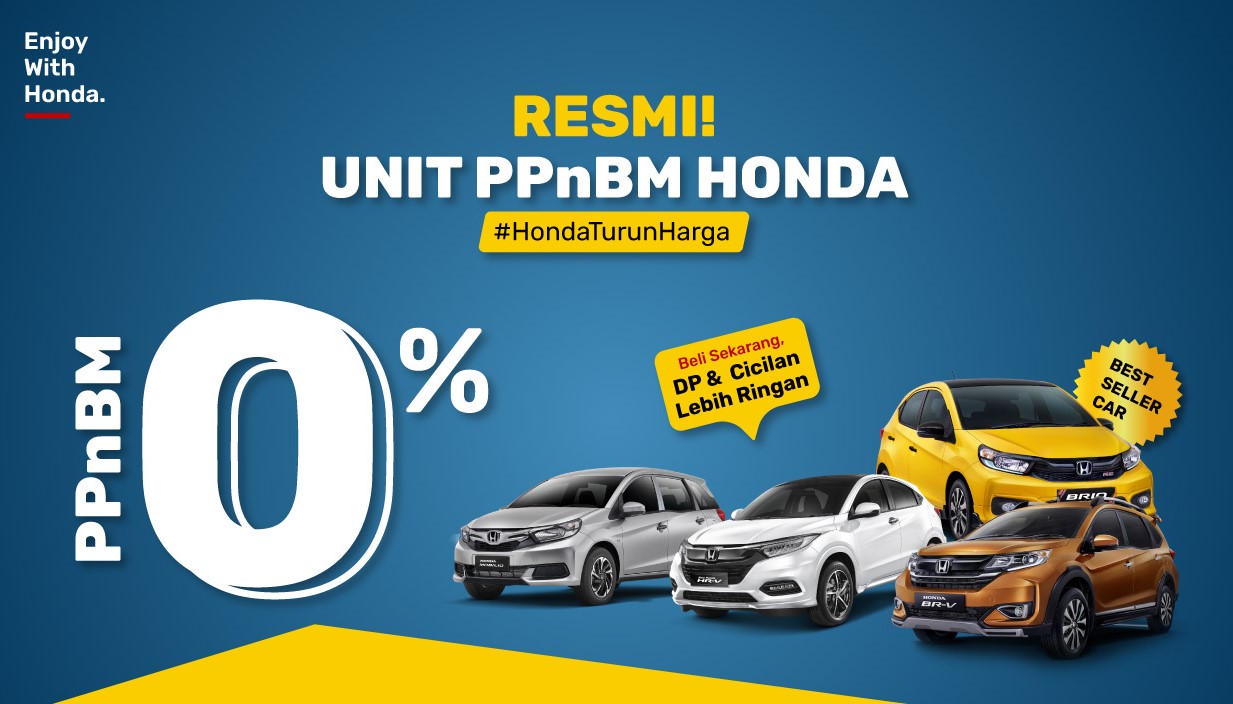 dapat diskon ppnbm honda crv dan hrv turun harga