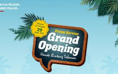 Promo Service Grand Opening Honda Tabanan