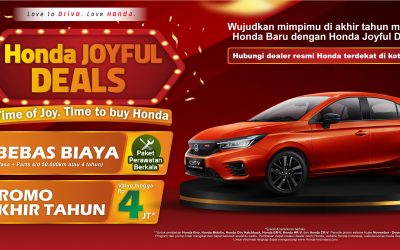 Promo Honda Akhir Tahun Joyful Deals