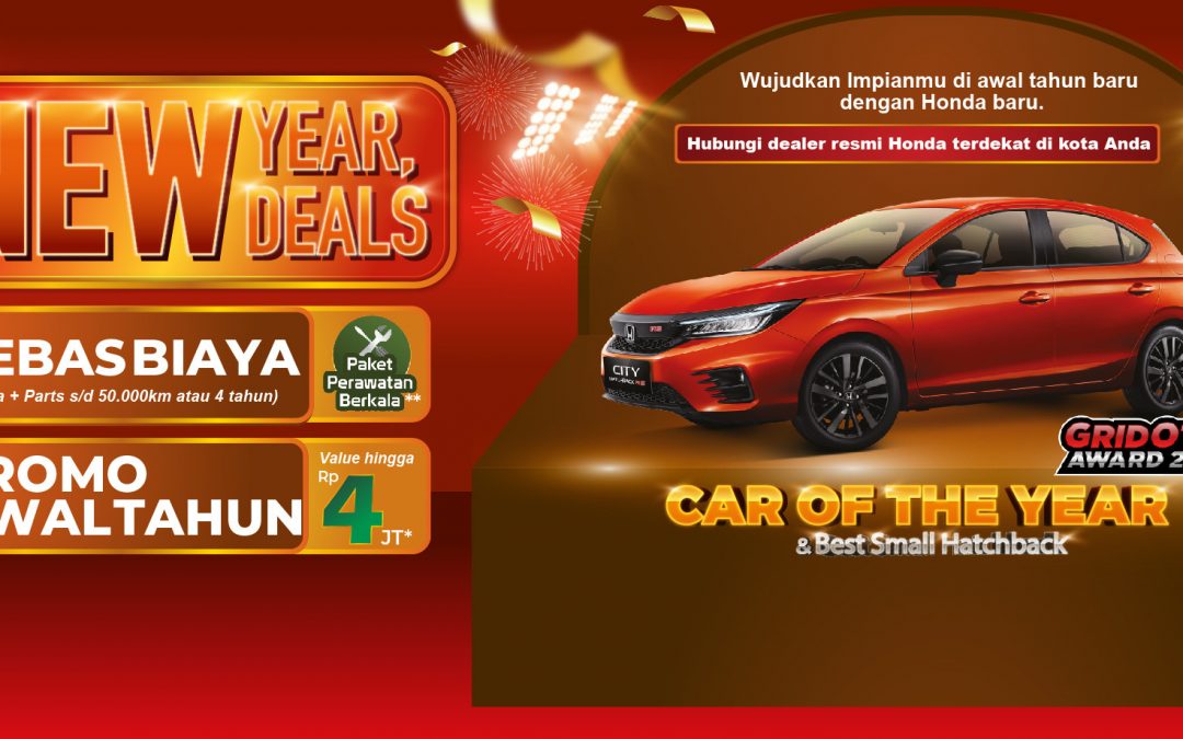 Promo Honda New Year Deals 2022