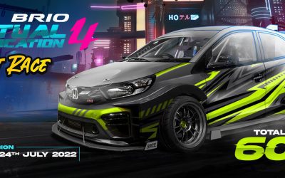 Honda Kembali Tantang Kreativitas Lewat Ajang “Honda Brio Virtual Modification #4” dengan Tema Street Race