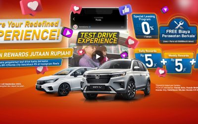 Dapatkan Reward Jutaan Rupiah Setiap Pembelian Honda BR-V dan Honda City Hatchback