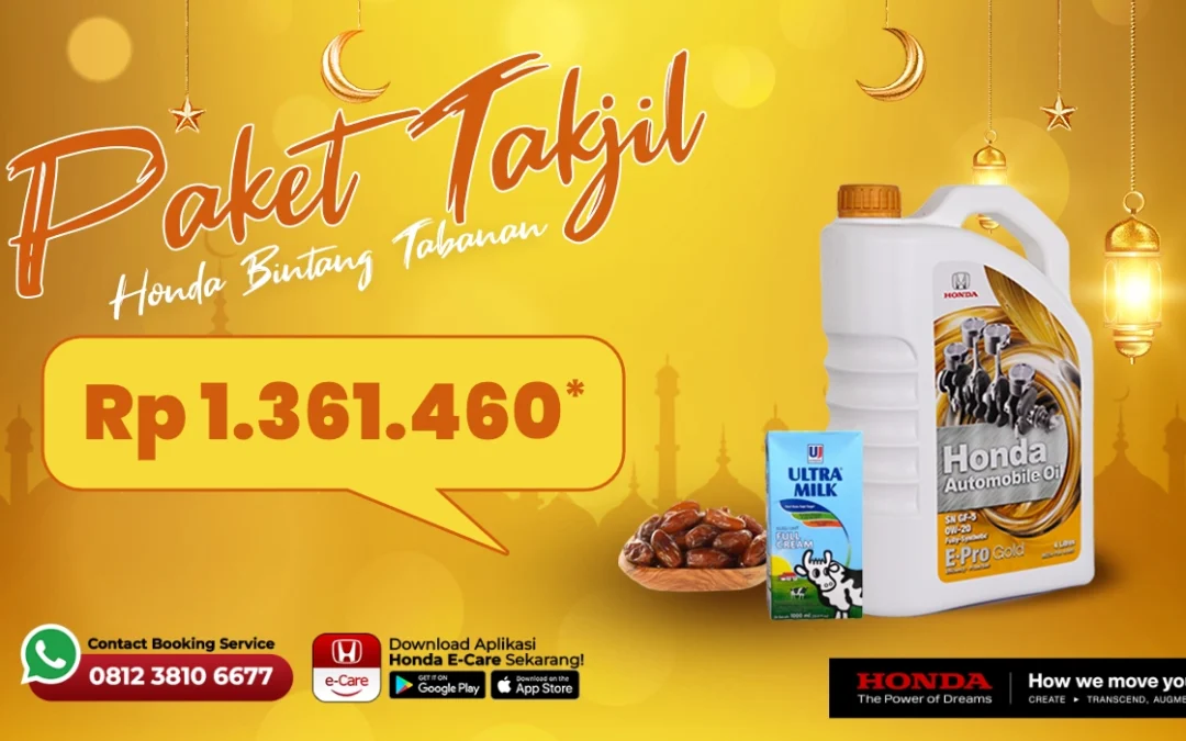 Paket Takjil: Dapatkan Berbagai Promo Spesial Service Mobil