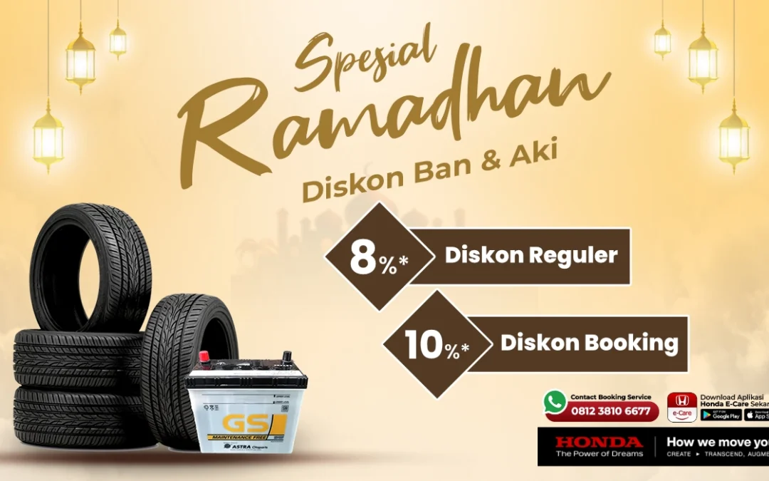 Super Spesial! Promo Ramadhan: Diskon Ban dan AKI