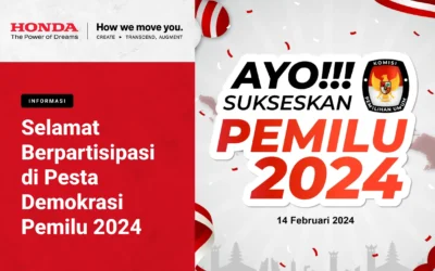 Ayo Sukseskan Pemilu 2024! Gunakan Hak Suaramu, Golput Bukan Pilihan