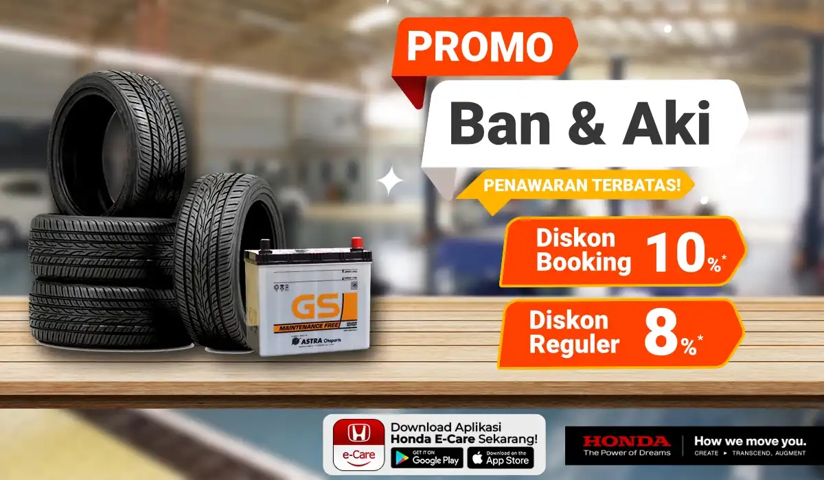 Berkendara Makin Nyaman! Gunakan Promo Ban dan AKI Diskon Hingga 10%, Penawaran Terbatas!