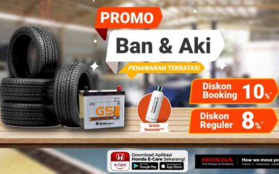 Penawaran Terbatas! Promo Ban dan Aki Diskon 10%