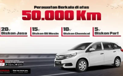 Promo Service Hingga 20%! Kilometer Sudah di Atas 50.000? Lakukan Perawatan Berkala di Honda Bintang Tabanan –