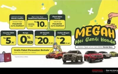 Ganti Mobil Honda Baru Sekarang! Tawaran Spesial dan Extra Benefit hingga Rp 10 Jutaan