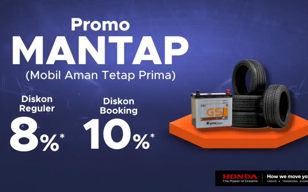 Promo MANTAP Honda Bintang Tabanan: Diskon Spesial Ban dan Aki, Mobil Aman dan Prima Sepanjang November!