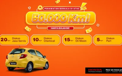 Promo Perawatan Berkala Honda Bintang Tabanan: Diskon Istimewa untuk Servis di Atas 50.000 KM!