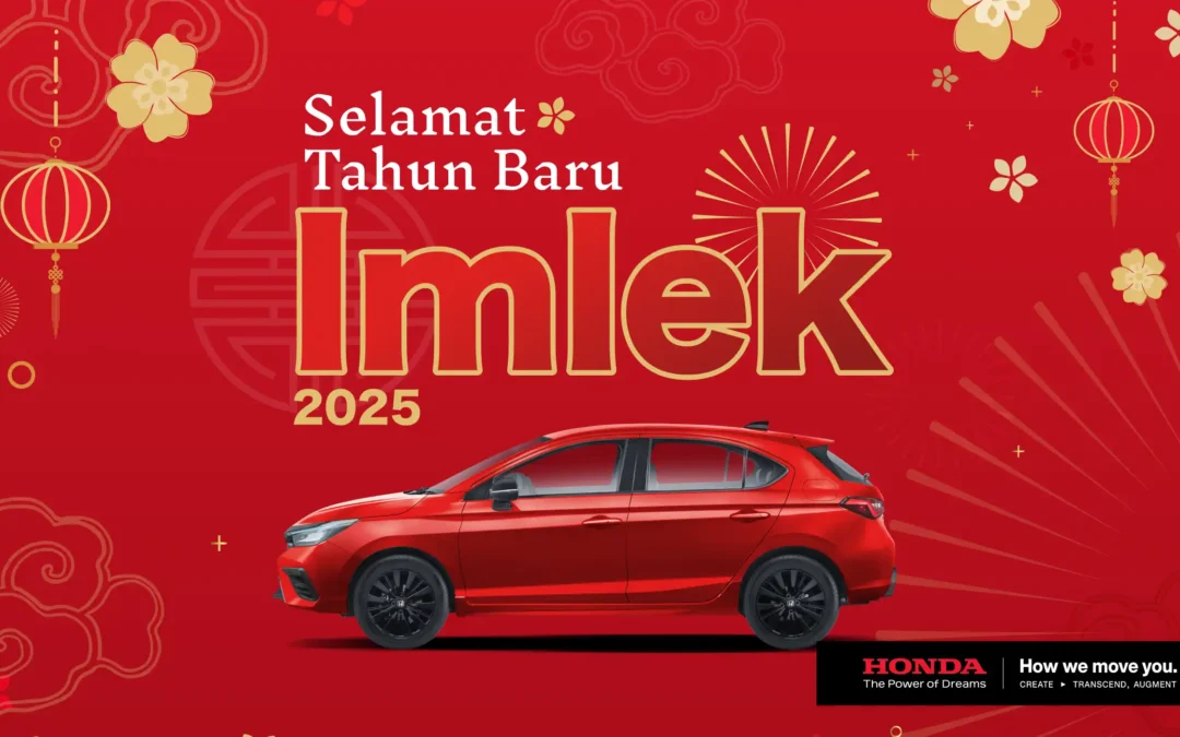 Selamat Tahun Baru Imlek 2025 dari Honda Bintang Tabanan