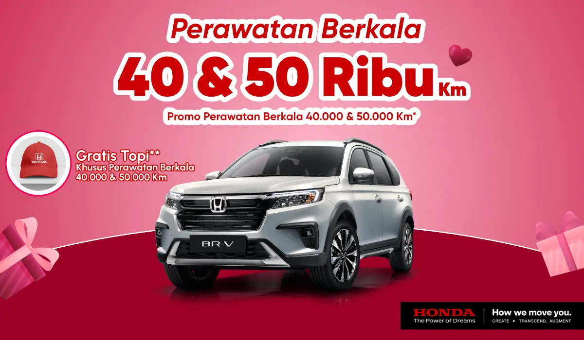 Spesial! Servis Berkala 40.000 – 50.000 KM di Honda Bintang Tabanan Bali GRATIS TOPI Eksklusif!