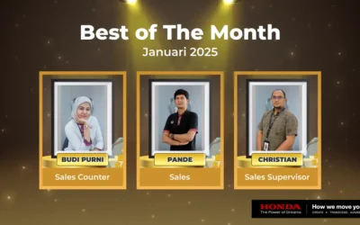 Best of The Month Januari 2025: Honda Bintang Tabanan, Pilihan Terbaik untuk Kebutuhan Mobil Anda!