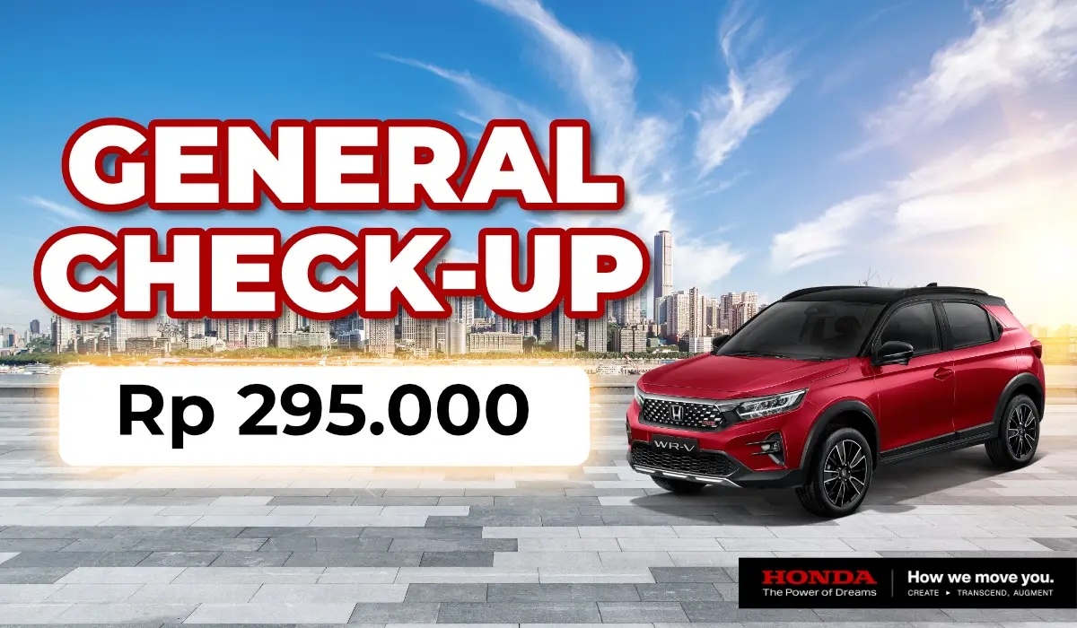 Promo Spesial Februari 2025! GENERAL CHECK-UP Honda Hanya Rp 295.000 di Honda Bintang Tabanan Bali!