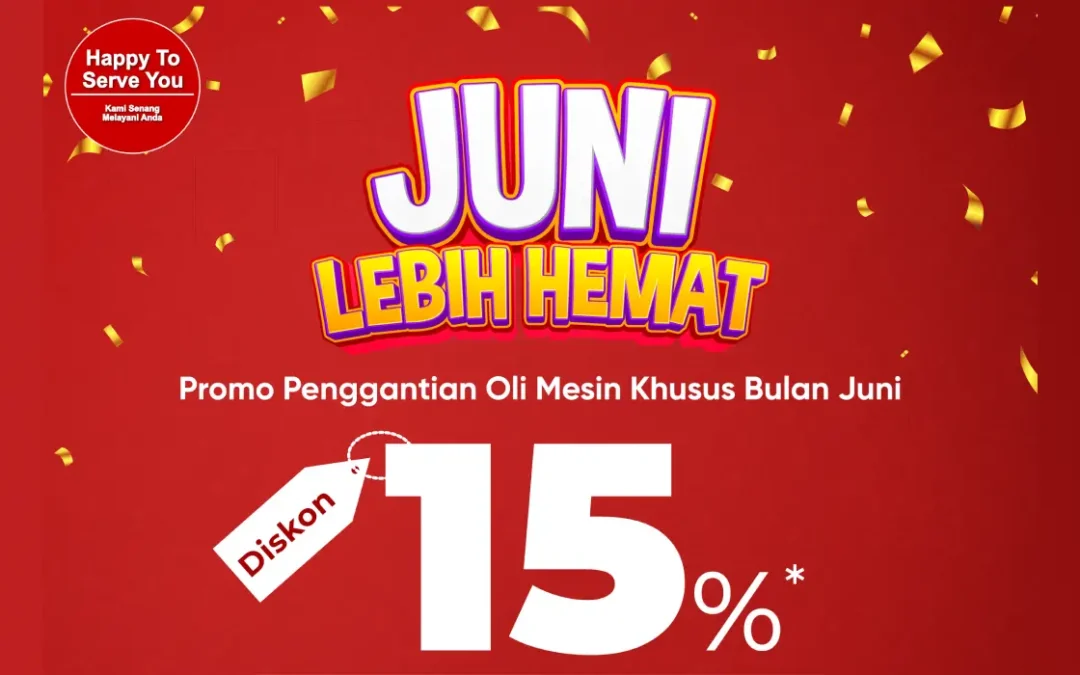 JUNI Lebih Hemat Bersama Honda Bintang Tabanan: Saatnya Ganti Oli dan Dapat Banyak Keuntungan