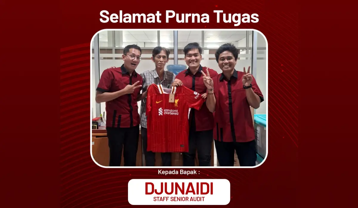 Honda Bintang Tabanan Mengucapkan Selamat Purna Tugas kepada Bapak Djunaidi, Staff Senior Audit