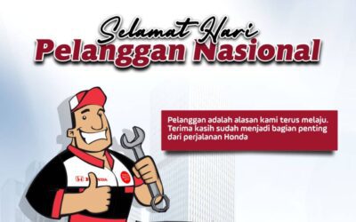 Selamat Hari Pelanggan Nasional 2025! Honda Bintang Tabanan: Terima Kasih, Senyum Anda Kebahagiaan Kami!