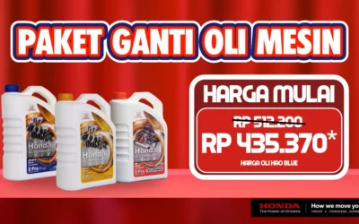 Promo Spesial September: Paket Ganti Oli Mesin di Honda Bintang Tabanan