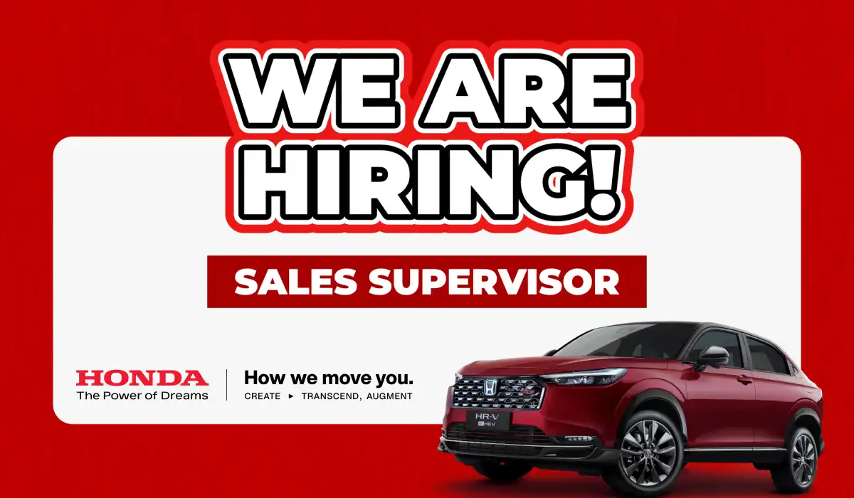 Lowongan Kerja Sales Supervisor Honda Bintang Tabanan: Saatnya Naik Level Karier Bersama Dealer Resmi Honda
