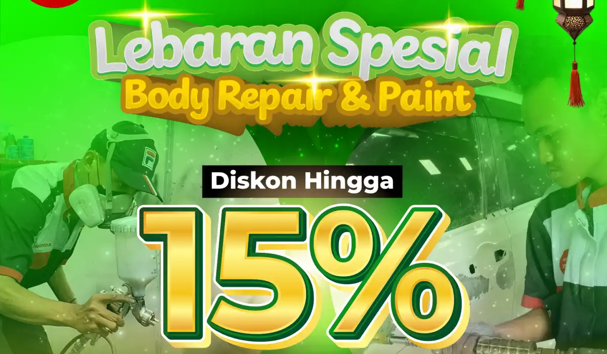 Sambut Lebaran dengan Penampilan Baru Promo Spesial Body Repair dan Paint di Honda Bintang Tabanan