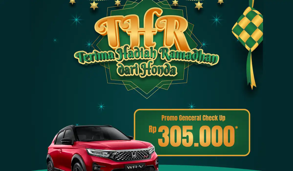 HBS THR Honda Modal 305 Ribu Bisa Cek 10 Titik Vital Plus Cuci Vakum? Promo THR Cuma Ada di Honda Bintang Tabanan!