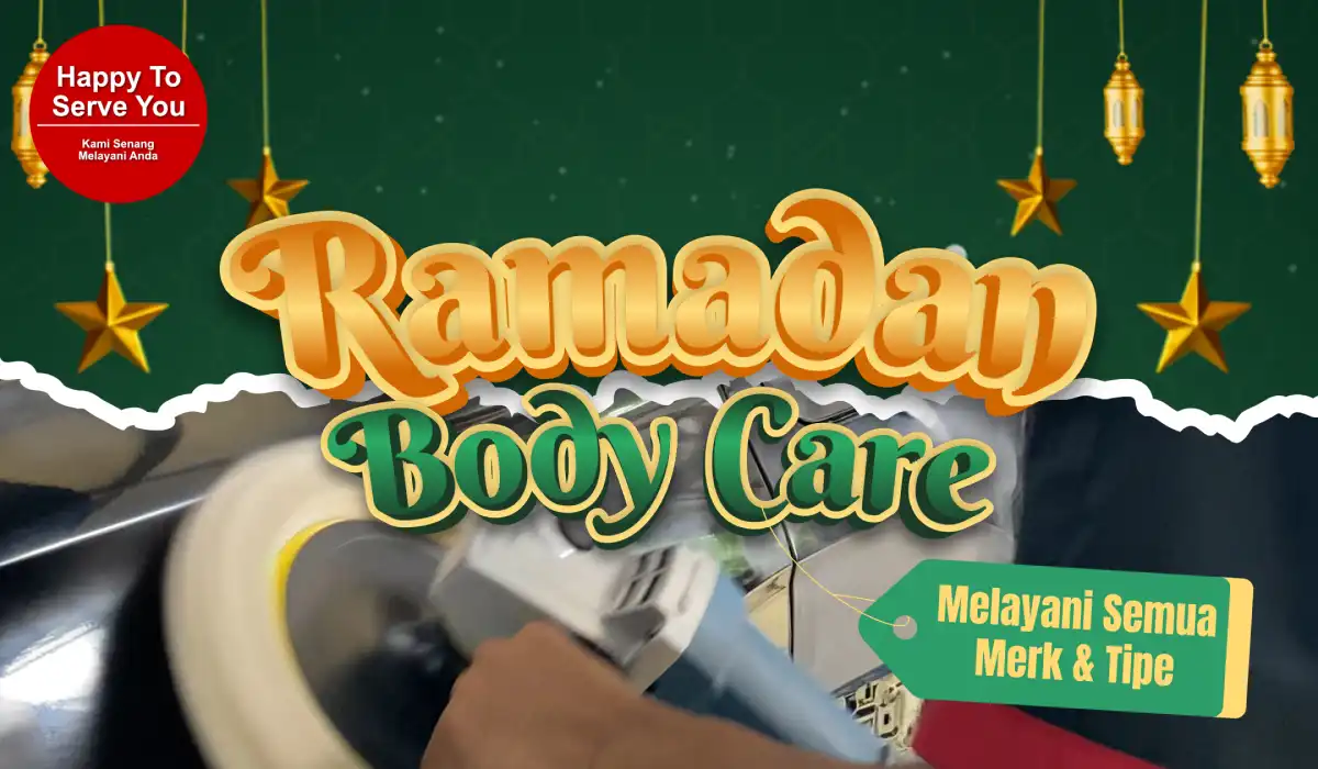 Sambut Hari Kemenangan dengan Kendaraan Mengkilap Promo Ramadhan Body Care di Honda Bintang Tabanan