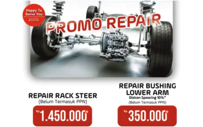 Solusi Hemat Kaki-Kaki Mobil! Amankan Promo Repair Rack Steer dan Bushing Lower Arm Spesial Maret 2026 di Honda Bintang Tabanan