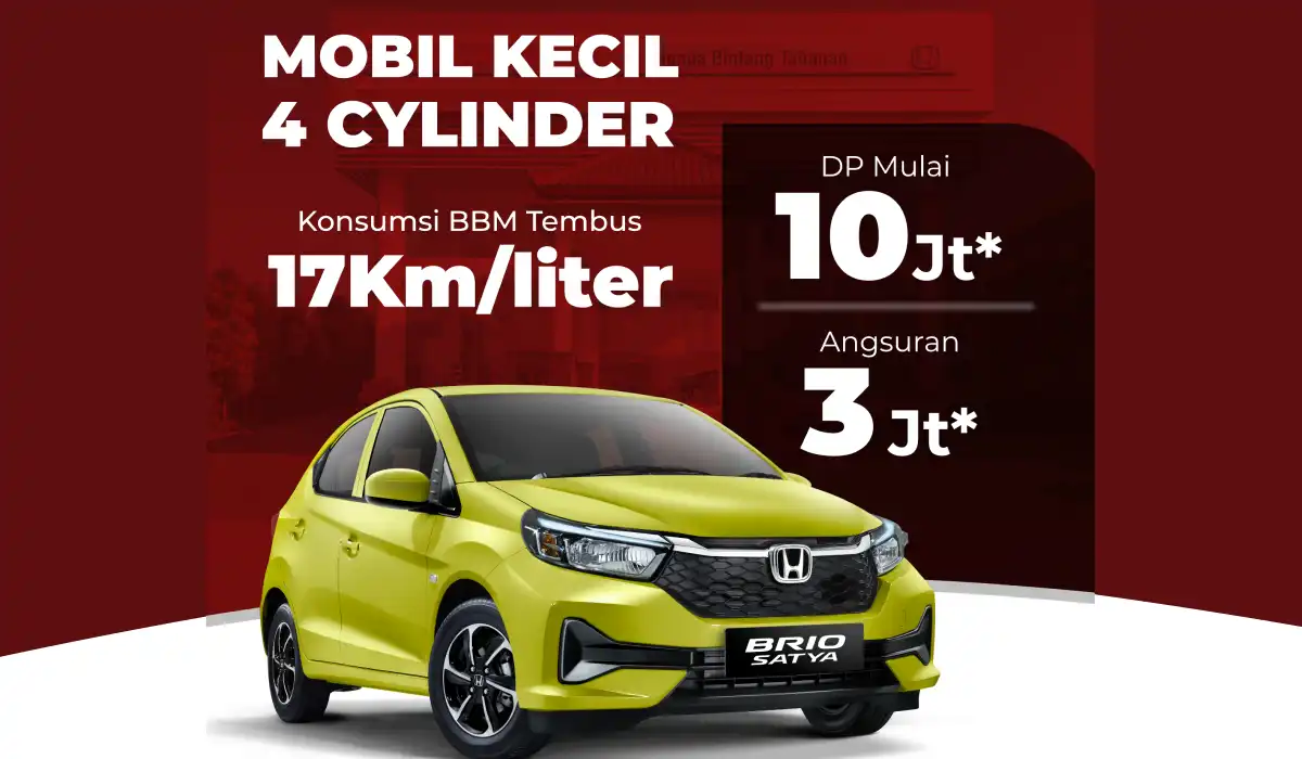 Cicilan Setara Kopi Harian? Intip Promo Honda Brio di Honda Bintang Tabanan Mei 2026!