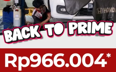 Akselerasi Mulai Loyo? Kembalikan Sensasi Mobil Baru Lewat Paket Back to Prime di Honda Bintang Tabanan!