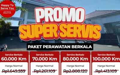 Odometer Mobil Terus Berputar? Intip Rahasia Perawatan Hemat Lewat Paket Super Servis Honda Bintang Tabanan!