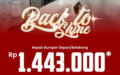 Bumper Depan Belakang Penuh Goresan Misterius? Atasi Instan Lewat Promo Back to Shine Honda Bintang Tabanan!