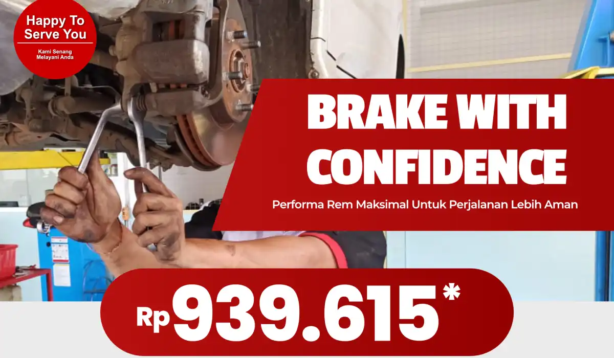 Promo Brake with Confidence Honda Bintang Tabanan Juli 2026: Service Rem Lengkap Hanya Rp 939.615 + Diskon 10% Spooring Balancing & AC!