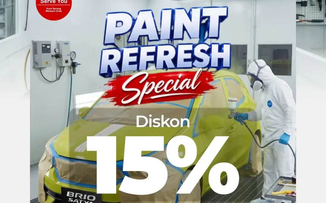 Promo Paint Refresh Honda Bali: Atasi Cat Kusam dan Lecet Bodi dengan Diskon Spesial 15%!
