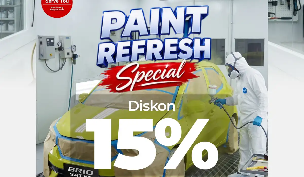 Promo Paint Refresh Honda Bali: Atasi Cat Kusam dan Lecet Bodi dengan Diskon Spesial 15%!