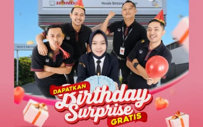 Khusus yang Ulang Tahun Bulan Agustus: Klaim Promo Birthday Surprise Gratis dari Honda Bintang Tabanan Sekarang!