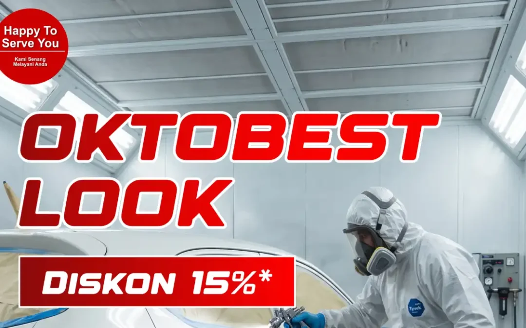 Promo Body Paint OKTOBEST LOOK Honda Bintang Tabanan Oktober 2026: Diskon Pengecatan 15% Plus Gratis Wax Premium dan Pembersihan Kaca Depan!