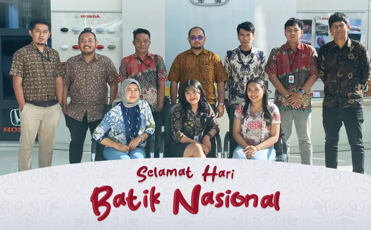 Selamat Hari Batik Nasional! Merayakan Identitas Bangsa, Melangkah Penuh Gaya Bersama Honda Bintang Tabanan