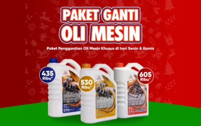 Paket Ganti Oli Mesin Honda Bintang Tabanan: Promo Spesial Senin dan Kamis, Mesin Lebih Sehat Harga Lebih Hemat